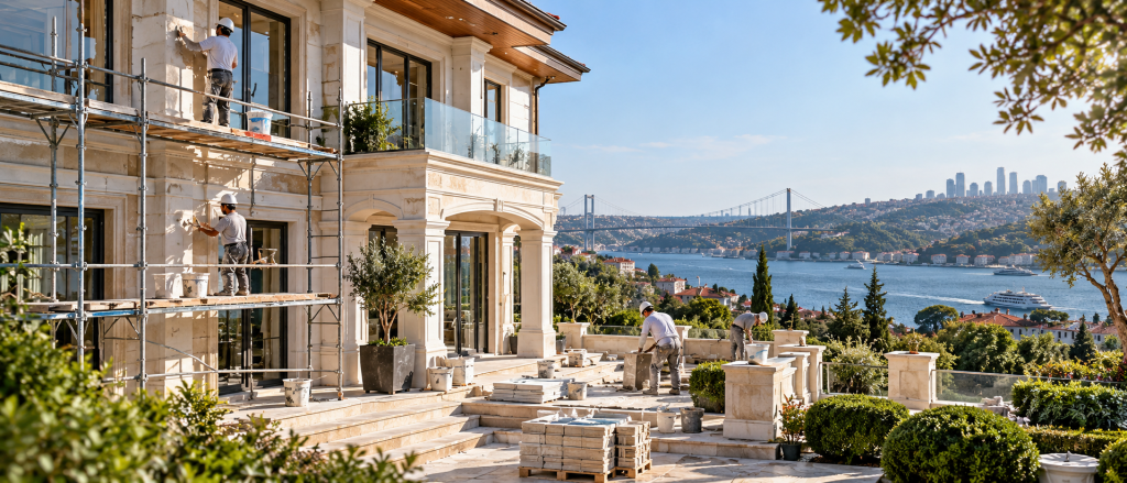 İstanbul Villa Tadilatı Firmaları